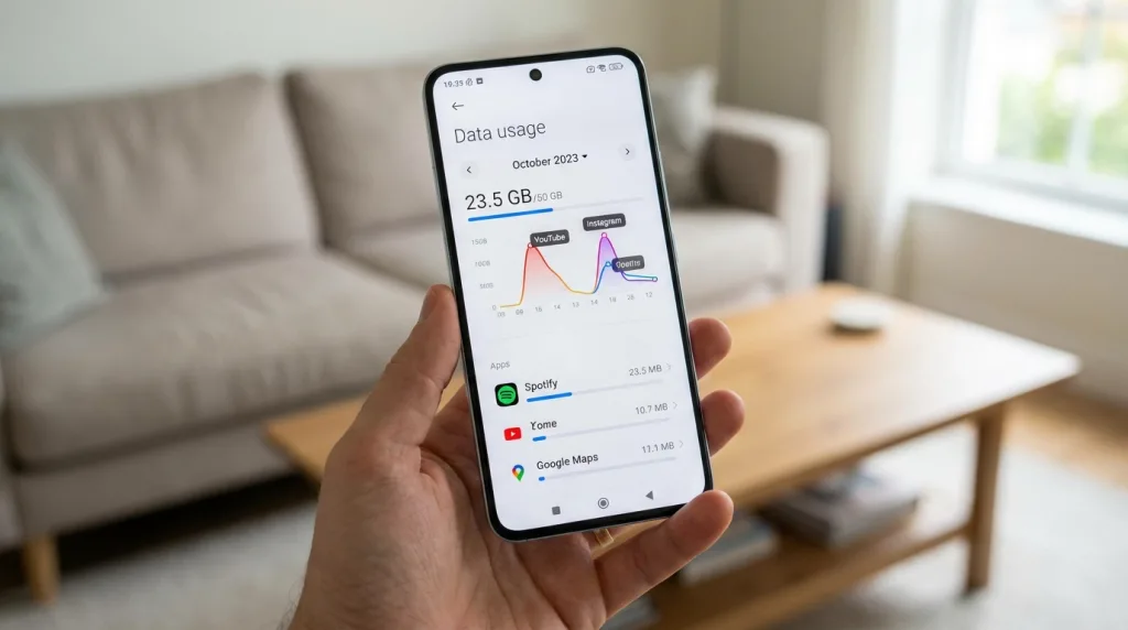 découvrez comment consulter facilement votre consommation de données mobiles sur un smartphone xiaomi grâce à notre guide étape par étape.