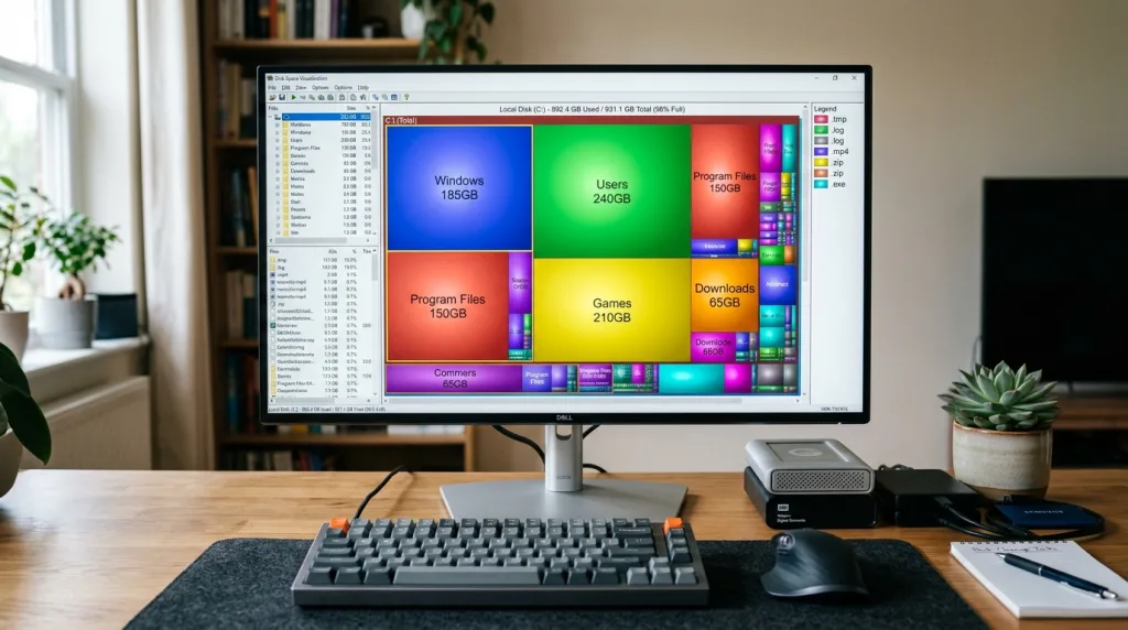 windirstat vous permet d'analyser efficacement votre disque dur pour identifier et libérer facilement de l'espace de stockage, améliorant ainsi les performances de votre ordinateur.